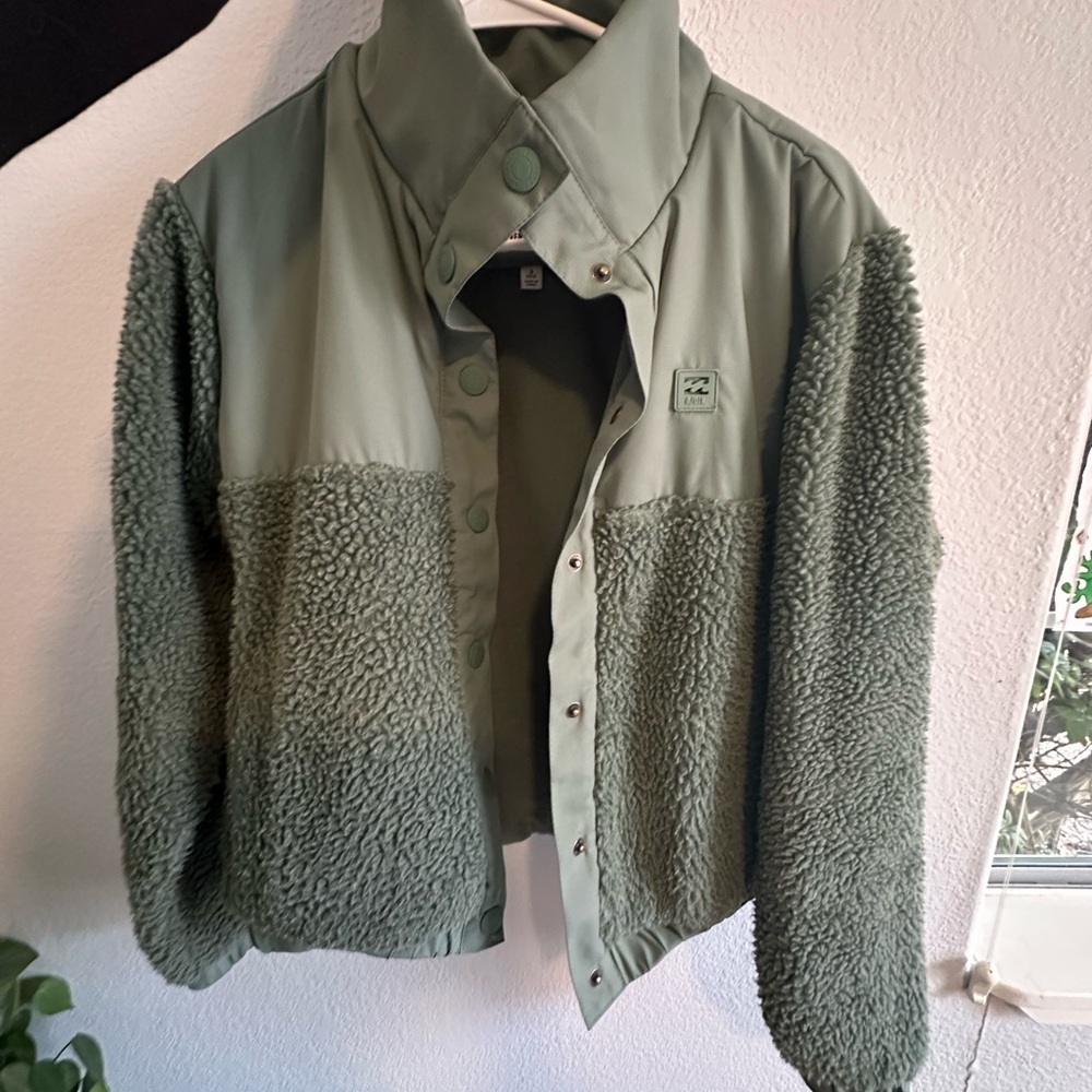 Green Fleece Jacket